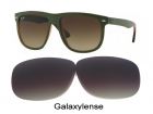 Galaxy Replacement Lenses For Ray Ban RB4147 60mm (Not 56mm) Dark Brown Gradient Polarized
